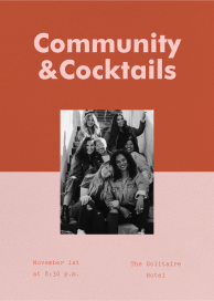 Flip Side - Cocktail Party Invitation by Paperless Post