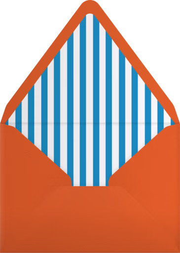 Pool Time - Paperless Post Envelope