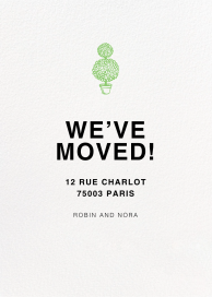White - Moving Announcement by Paperless Post