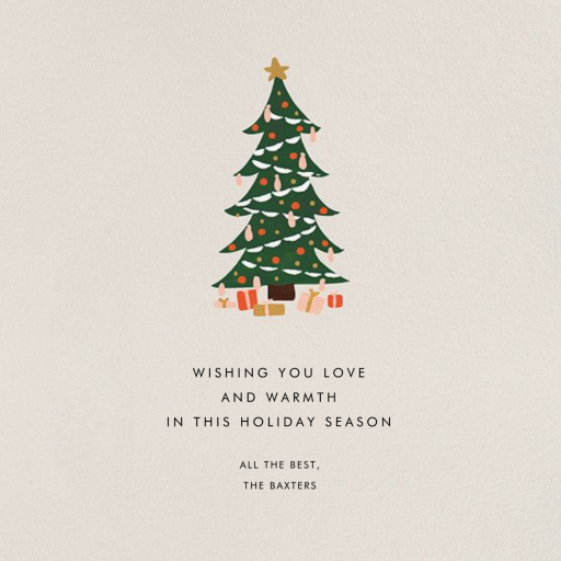Tiny Tannenbaum - Christmas Card by Rifle Paper Co.