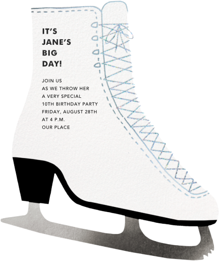 Toe Pick - Invitation by Paperless Post