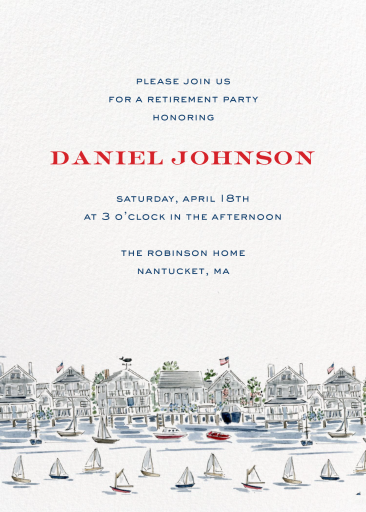 Sunny Harbor (Riley Sheehey) - Party Invitation by Dogwood Hill