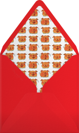 Party Pig - Richard Scarry Envelope