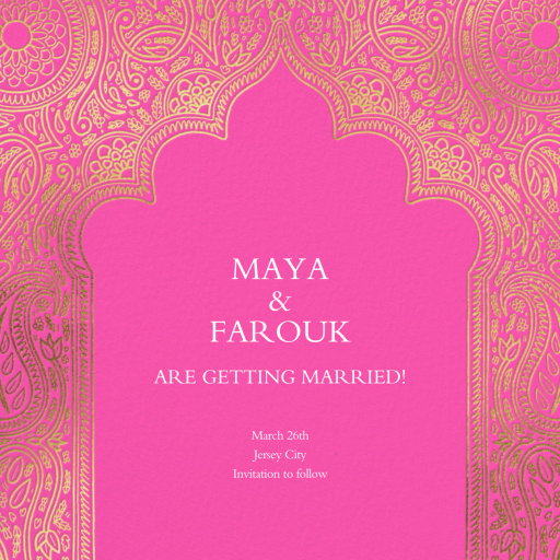 Dvaar (Save the Date) - Save the Date by Paperless Post