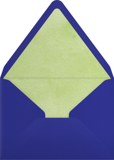 Race Car Track Border Invitation Envelope