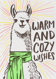 Peace and Alpacas - Holiday Card by Hello!Lucky