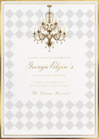 Checkered Chandelier by Sketch Design Studio