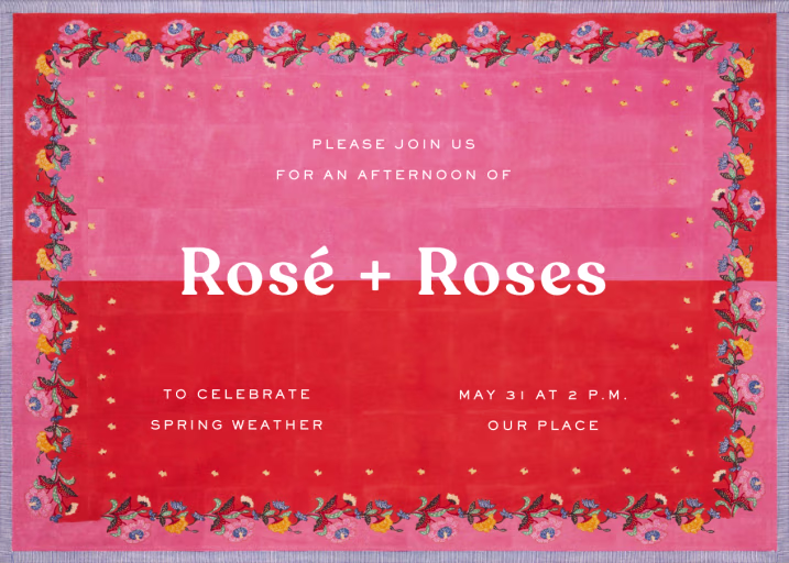 Mondana - Summer Party Invitation by Lisa Corti