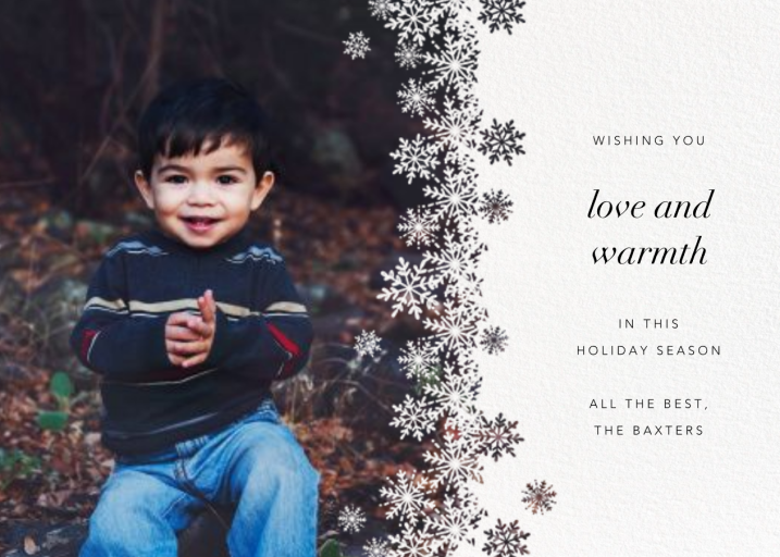 Crystalline - Holiday Card by Paperless Post