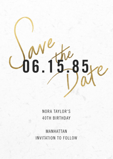 Paths Crossed - Save the Date by Paperless Post