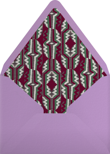 Mud Cloth Border - Jungalow Envelope