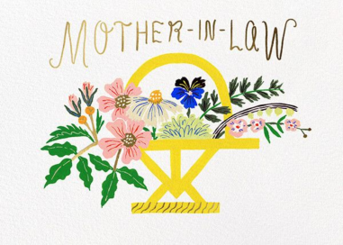 Basket of Blooms (Emily Isabella) by Red Cap Cards