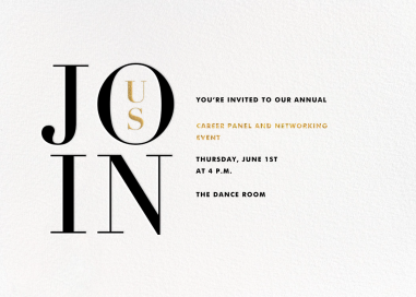 Almaviva - Networking Event Invitation by Paperless Post