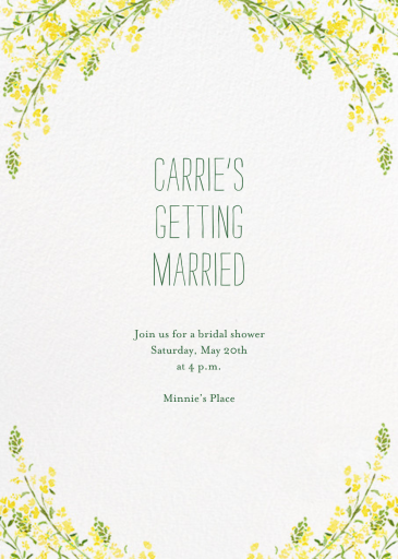 Heathers (Invitation) - Bridal Shower Invitation by Paperless Post