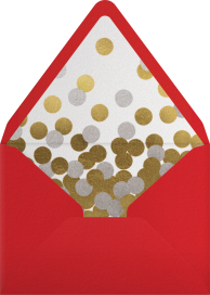 Horizontal Split Photo - Paperless Post Envelope