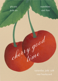 Cherry Good Time by John Derian