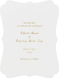 Alcazar (Save The Date) by Crane & Co.