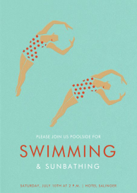Bathing Beauties by Paperless Post