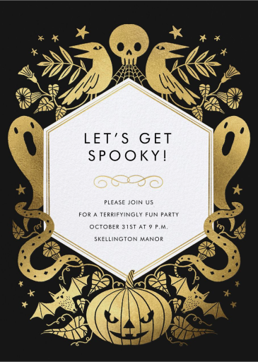 Spooky Protectors - Invitation by Hello!Lucky