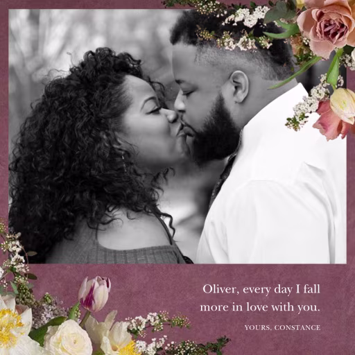 Messidor Photo - Valentine's Day Card by Putnam & Putnam