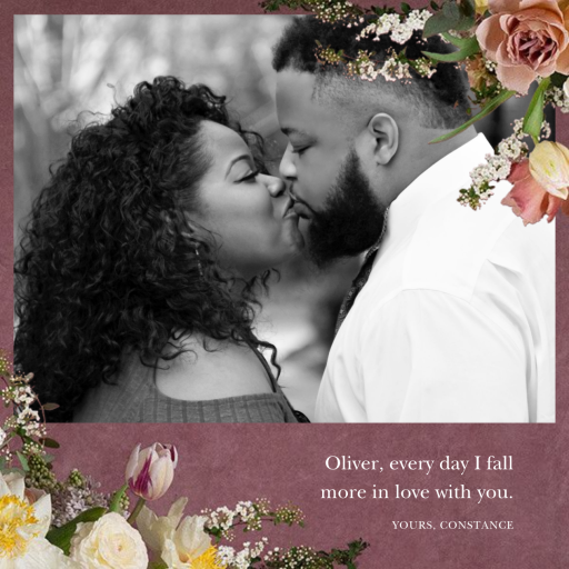 Messidor Photo - Valentine's Day Card by Putnam & Putnam