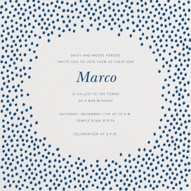 Ikat Dot Home - Religious Invitation by Oscar de la Renta