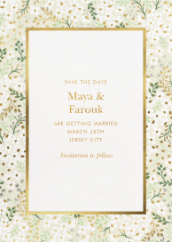 Allover Floral - Save the Date by kate spade new york
