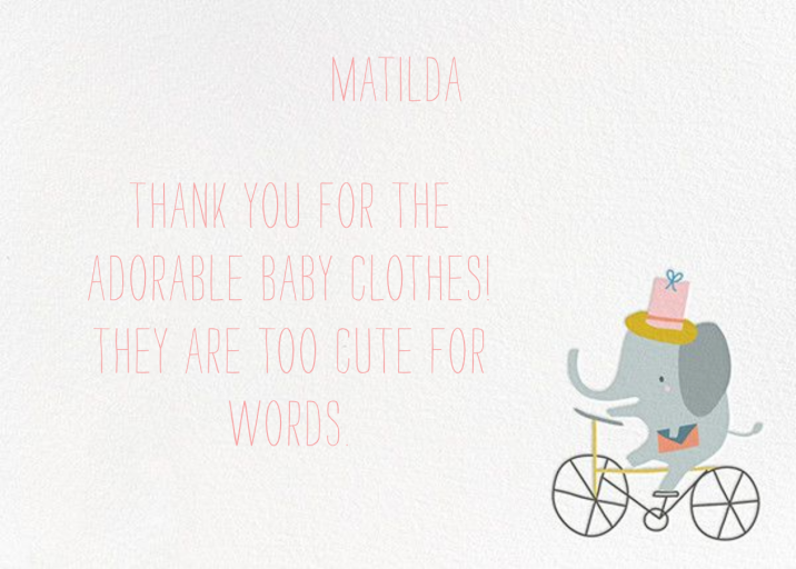 Ellie's New Wheels - Stationery by Little Cube