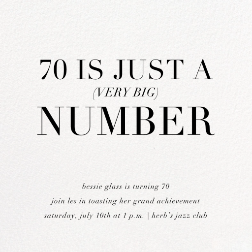 White (Square) - Birthday Invitation by Paperless Post