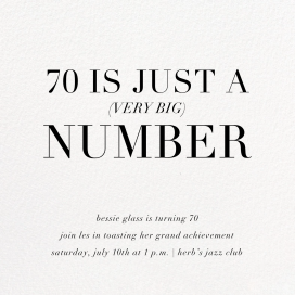 White (Square) by Paperless Post