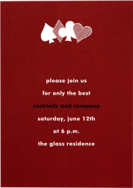 Crimson - Casino Party Invitation by Paperless Post