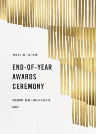 Swaying Fringe - Awards Ceremony Invitation by Paperless Post