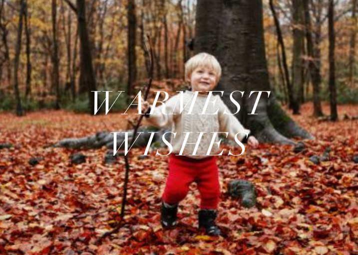 Full-Page Photo (Text Overlay) - Holiday Card by Paperless Post