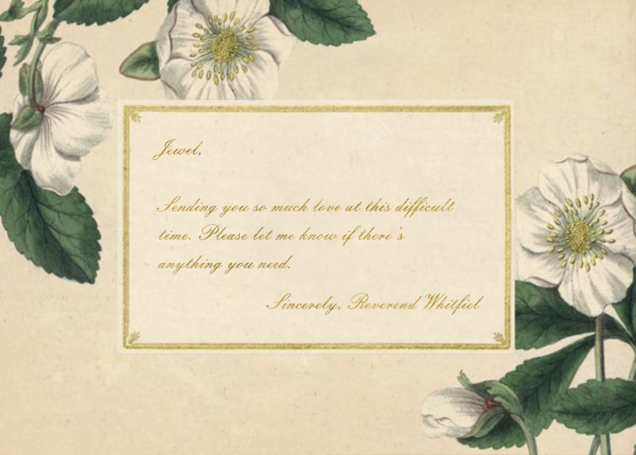 Hellebore Christmas Rose (Invitation) - Stationery by John Derian