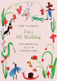 Garden Gathering - Birthday Invitation by Mr. Boddington's Studio