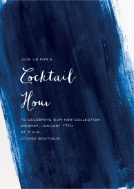 Sapphire - Cocktail Party Invitation by Paper Source