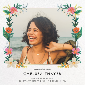 Orangerie (Square) - Graduation Party Invitation by Rifle Paper Co.