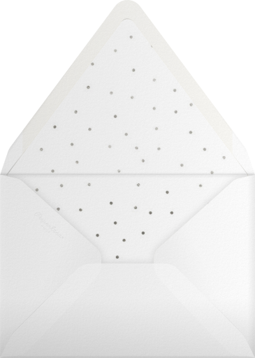 Holographic New Year Invitation Envelope