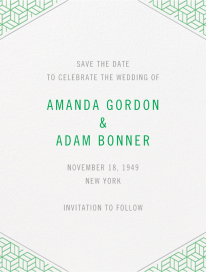 Parterre (Save the Date) - Save the Date by Crane & Co.