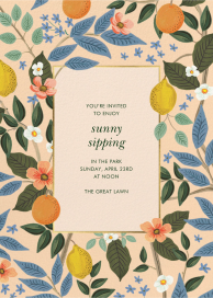 Citrus Grove - Summer Party Invitation by Rifle Paper Co.
