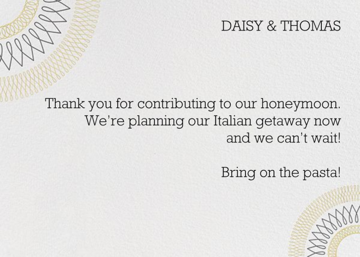 Spirals Horizontal by Paperless Post