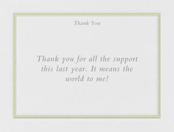 Saranac (Thank You) - Thank You Card by Crane & Co.