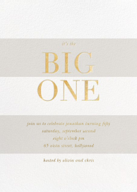 The Big One (SP) by Sugar Paper