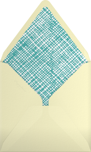 Bird Party - Petit Collage Envelope