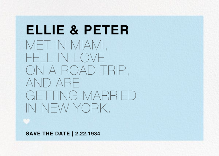 Memoir (Save the Date) - Save the Date by Paperless Post