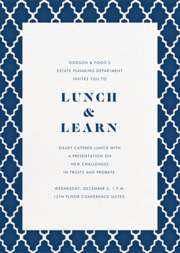 Marrakesh (Tall) by Paperless Post