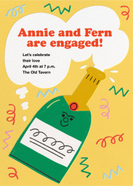 Smiling Champagne by Tess Smith-Roberts