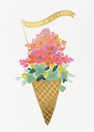 Ice Cream Birthday - Birthday Card by Rifle Paper Co.