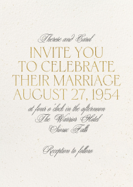 More Than Words - Wedding Invitation by Paperless Post