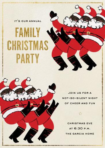 Santa Spectacular - Holiday Party Invitation by Paperless Post